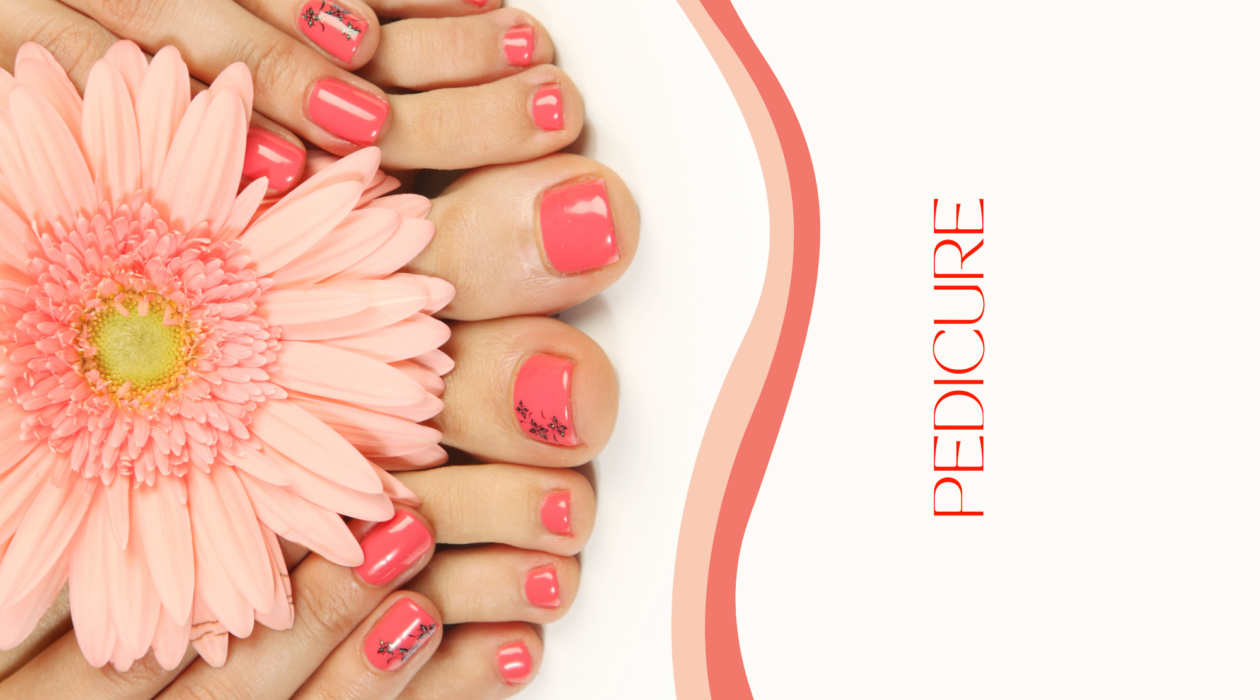 Pink Minimalist Pedicure (Flyer)