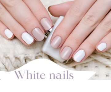 white nail
