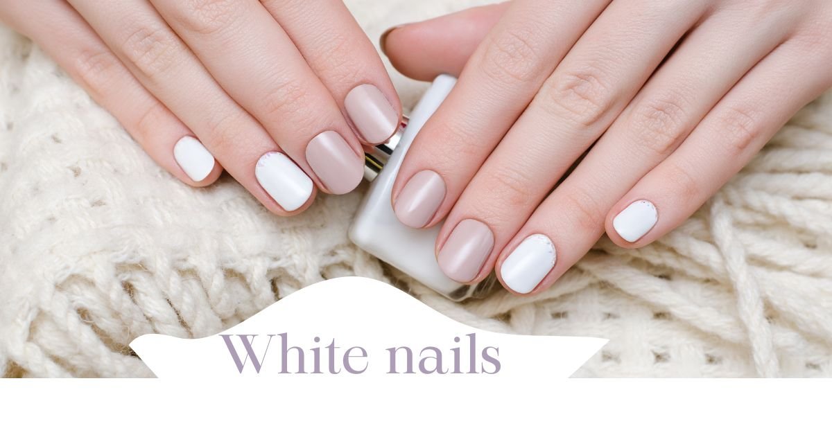 white nail